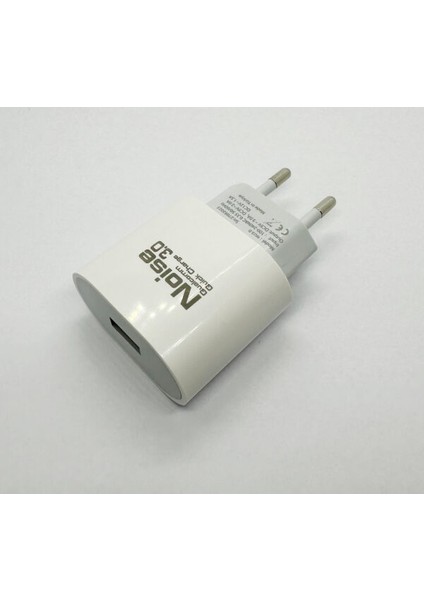 Teknoloji Noise Hızlı Şarj Adaptörü 3.0A 18 Watt 3.0 Quik Charge Adaptör 3.0AUSBADAPTÖR
