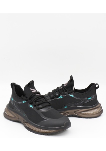 Jack Siyah Mavi Fashion Air Taban Erkek Sneakers