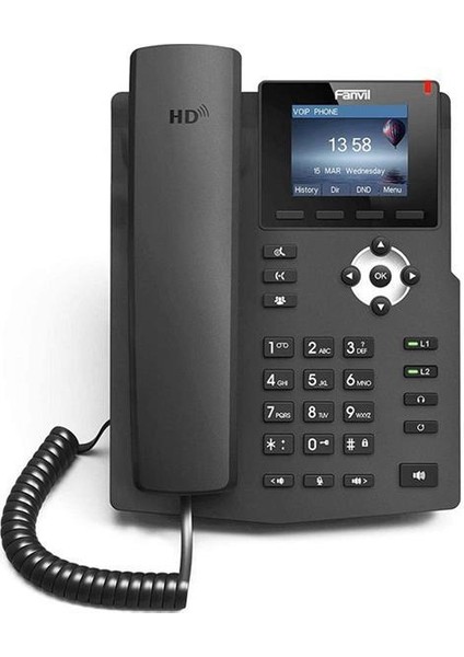 X3S Renkli Ekran Ip Telefon