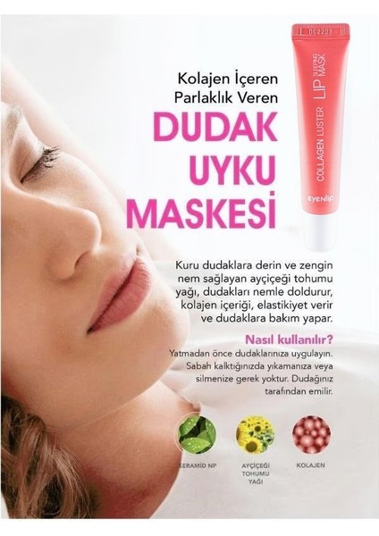 İçeren Dudak Uyku Maskesi modelleri