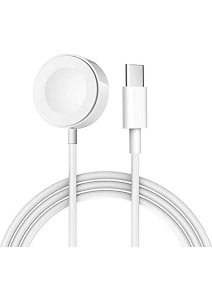 iPhone ve Apple Watch Için Yüksek Hızlı Şarj Özellikli Profesyonel Type-C To Wireless Şarj Kablosu fiyatları