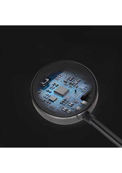 Samsung Galaxy Watch 4 Classic 42MM Için Hızlı ve Güvenli Manyetik Adsorpsiyonlu USB Şarj Kablosu