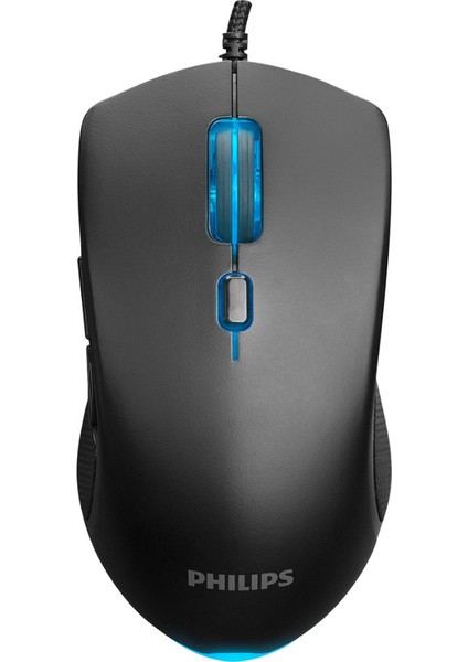 SPK9404 USB 6 Tuşlu Siyah 800/1000/1600/2400DPI Gaming Oyuncu Mouse (G404)