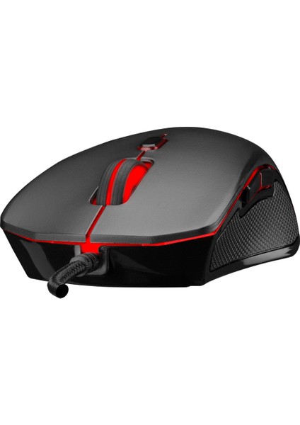 SPK9404 USB 6 Tuşlu Siyah 800/1000/1600/2400DPI Gaming Oyuncu Mouse (G404)