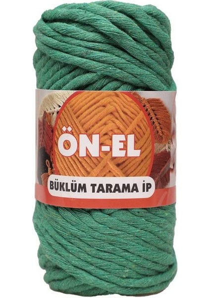 Büklüm Tarama Makrome Ipi 250 Gr. | Yeşil