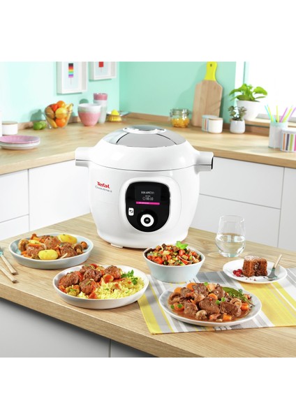 COOK4ME Akıllı Çoklu Pişirici, Multicooker, Yüksek Basınçlı Pişirici, 150 Tarif, CY851130