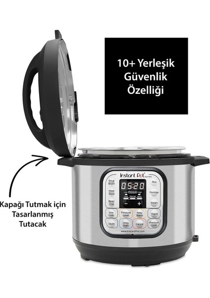 Duo Mini 7'si 1 Arada 3 L Paslanmaz Çelik Tencereli Buharlı Pişirici, Yoğurt Makinası modelleri