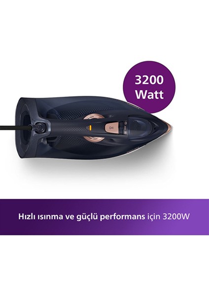 DST7510/80 Azur Buharlı Ütü