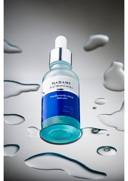 Yoğun Nemlendirici Bakım Serumu Tüm Cilt Tipleri İçin Hyaluronic Acid Collagen Serum