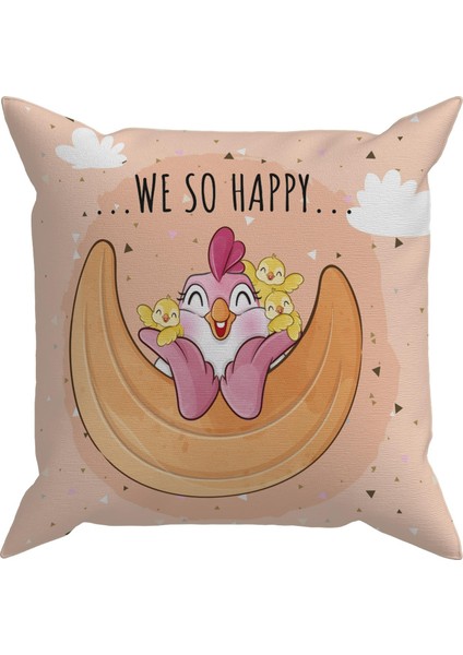 Bebek Çocuk Odası Yastıklı Kırlent Kılıf 2'li DS26 30X30 cm indirimleri