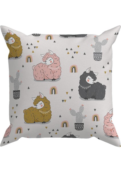 Bebek Çocuk Odası Yastıklı Kırlent Kılıf 2'li DS34 30X30 cm fırsatları