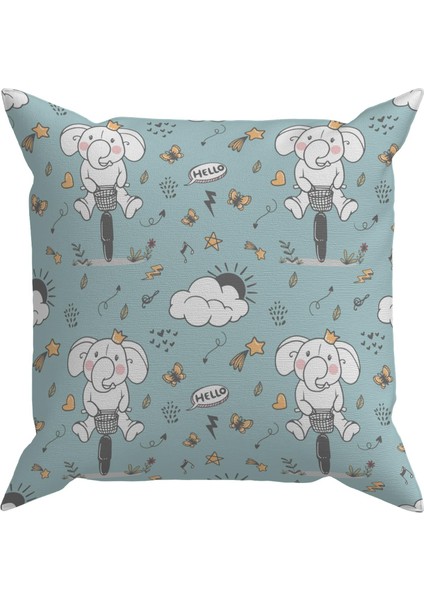 Bebek Çocuk Odası Yastıklı Kırlent Kılıf 2'li Ds1 30X30 cm fırsatları