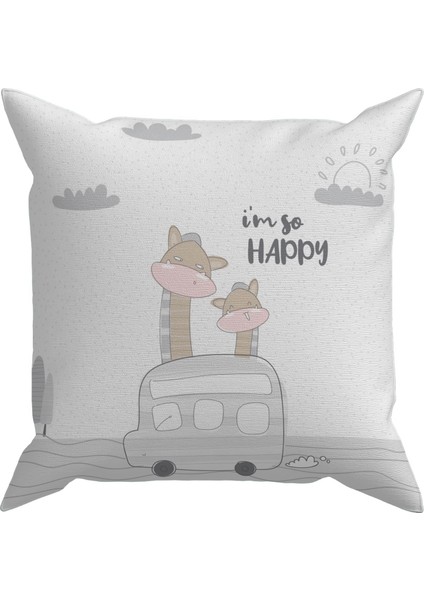 Bebek Çocuk Odası Yastıklı Kırlent Kılıf 2'li Ds2 30X30 cm fırsatları