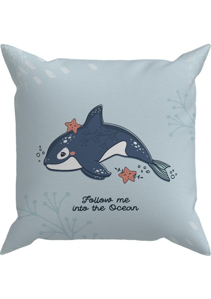 Bebek Çocuk Odası Yastıklı Kırlent Kılıf 2'li DS44 30X30 cm modelleri