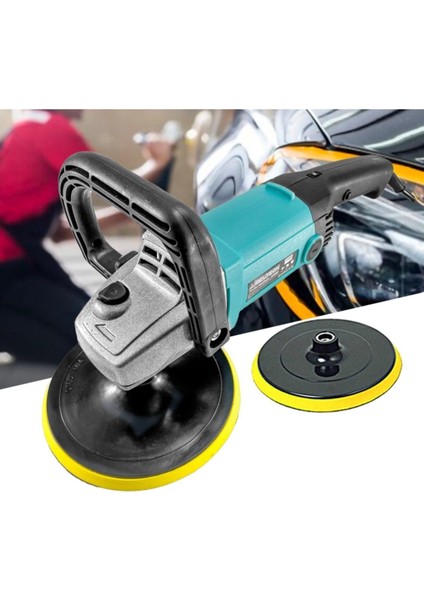 180MM 1200W Profesyonal Devir Ayarlı Pasta Cila Parlatma Polisaj Makinesi JL-5060