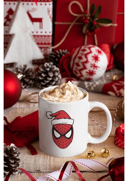 Spiderman Merry Christmas Kupa Bardak