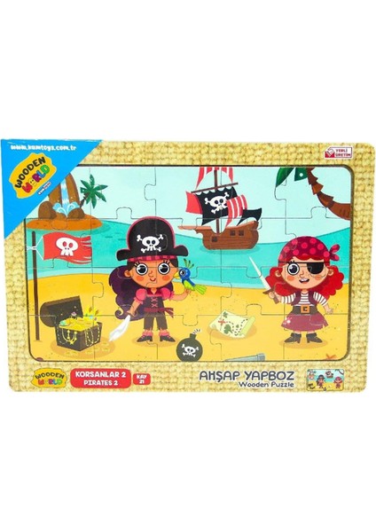 Çetiner Group Kumtoys Ahşap Yap Boz 24 x 34