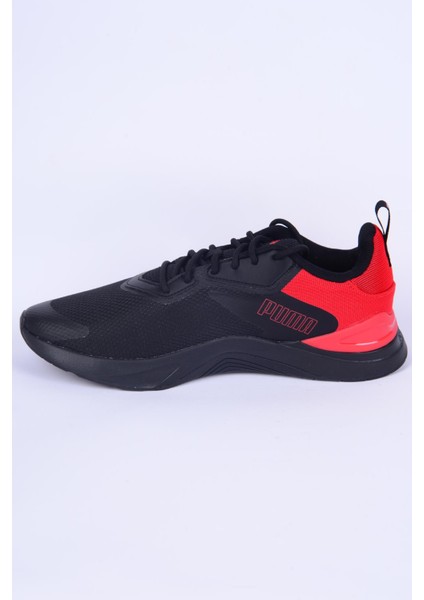 377893-06 Infusion Siyah-Kırmızı Erkek Spor Ayakkabı