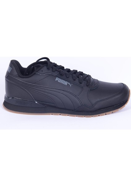 384855-04 St Runner V3 L Siyah-Kahve Erkek Spor Ayakkabı