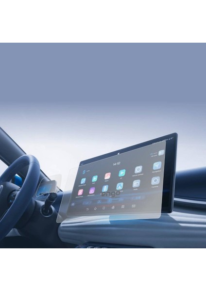 Byd Atto 3 Mat Ekran Koruyucu 15.6" Multimedya ve Gösterge Şeffaf