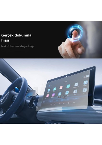Byd Atto 3 Mat Ekran Koruyucu 15.6" Multimedya ve Gösterge Şeffaf