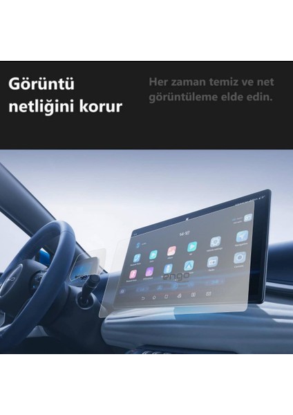 Byd Atto 3 Mat Ekran Koruyucu 15.6" Multimedya ve Gösterge Şeffaf