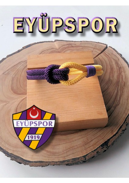 Taraftar Bileklik Tao Düğüm Eyüpspor 19-20-21-22-Cm.