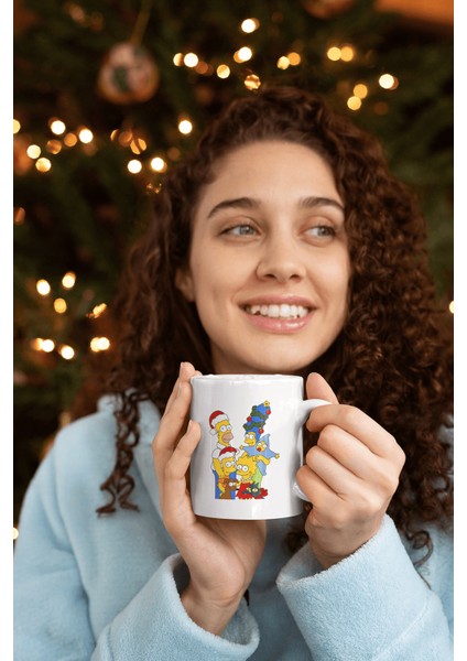 Simpson Yılbaşı Kupa Bardak
