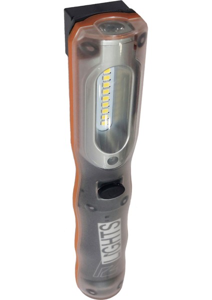 Nt Tools LE0520 Şarjlı ve Mor Işıklı Su ve Darbelere Dayanıklı Oto Tamir Fener-Lamba 500LM+UV395