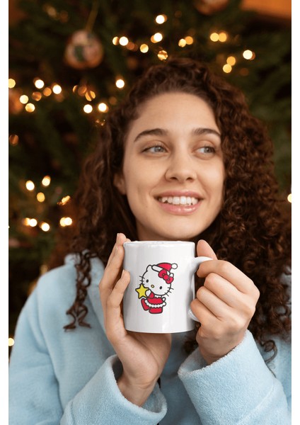 Hello Kitty Merry Christmas Kupa Bardak modelleri
