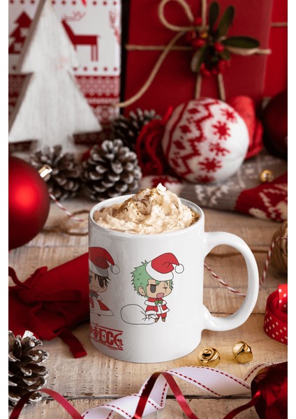 One Piece Yılbaşı Kupa Bardak