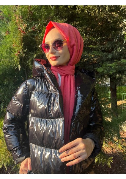 Shecarf, Pamuklu, Kırışmaz Bambu Kraş Şal 00958