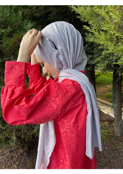 Shecarf, Pamuklu, Kırışmaz Bambu Kraş Şal 00958