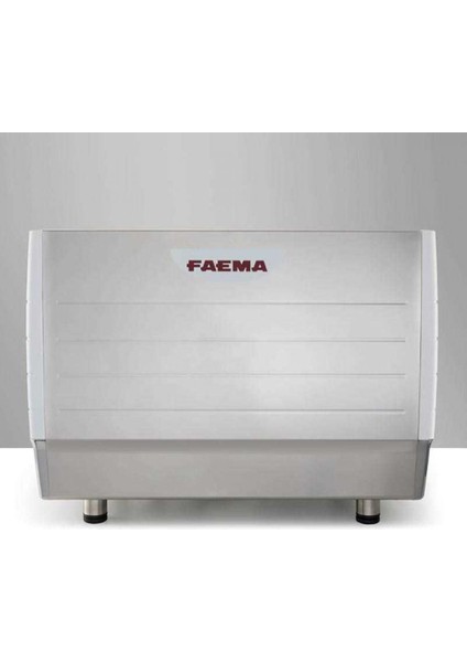 Faema E98 Up S2 Tall Cup Yarı Otomatik Espresso Kahve Makinesi, 2 Gruplu, Beyaz