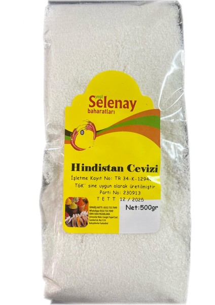 Yeşil Selenay Hindistan Cevizi 500 gr