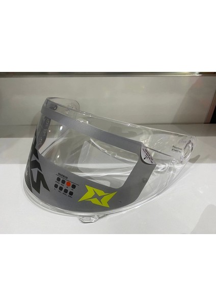 Kask Camı Draken V-18C 3.nesil Şeffaf (Clear)