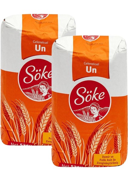 Geleneksel Un 5 kg (2 Adet)