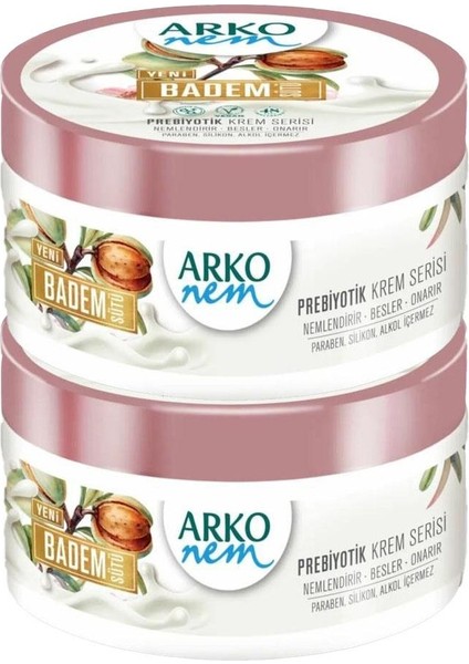 Arko Nem Prebiyotik Badem Sütü 250ML (2 Adet)