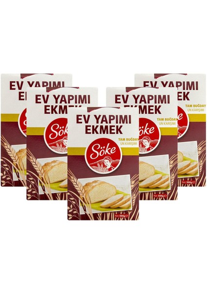 Tam Buğday Un Karışımı 500 gr (5 Adet)