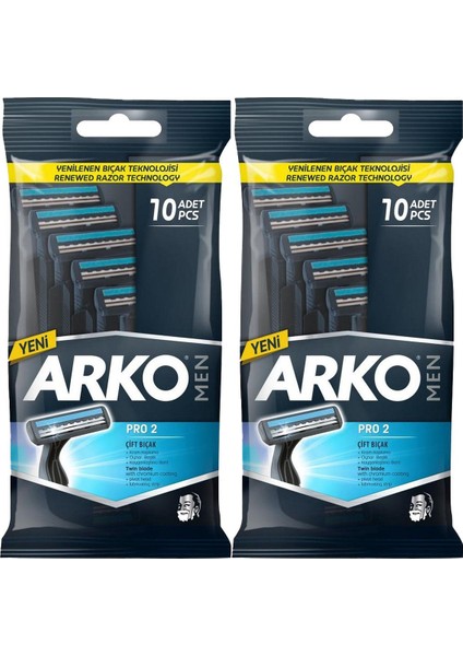 Pro2 Tıraş Bıçağı T2 10'lu x 2 Adet