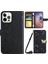 Iphone 14 Pro Max Için Max 6.7 Inç Kelebek Çiçekler Baskılı Rhinestone Dekoru Telefon Kapağı Cüzdan Elsiz Stand Deri Kılıf Omuz Kayışı Black (Yurt Dışından) 1