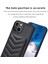 Iphone 14 Için BF26 Plus Şok Geçirmez Tpu+Pu Deri Telefon Kapak Dalga Dikiş Kartı Tutucu Kickstand Telefon Kabuğu Case-Black (Yurt Dışından) 3