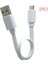 2X20 cm Ultra Kısa Mikro USB Veri Şarj Kablosu Kablosu Taşınabilir Güç Bankası Telefon (Yurt Dışından) 2