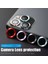 iPhone 1312MINI 13 12 11PROMAX Hd Anti-Damla Cam + Metal Fotoğraf Çerçevesi Kamera Koruyucu Için Glitter Lens Koruma Filmi (Yurt Dışından) 5