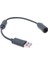 Xbox 360 Gri 23CM Için Kablolu Kumanda USB Ayrılıkçı Adaptör Kablosu Kablosu (Yurt Dışından) 2