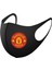 Manchester United Yüz Maskesi Siyah Unisex Yıkanabilir ve Yeniden Kullanılabilir Kore Tarzı Anti-Toz Moda Yumuşak Buz Ipek Pamuk (Yurt Dışından) 1