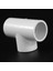 Jaerbee 20MM Pvc Tee 3 Yollu Su Borusu Boru Adaptör Konnektörleri Beyaz 30 Adet (Yurt Dışından) 5