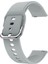 Huawei Watch GT 4 / GT 3 46MM ile Uyumlu 22MM Silikon Kordon (Gri) 5