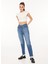 Levi's Mavi Kadın Yüksek Belli Mom Fit Denim Pantolon A7091-0000 2