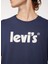Levi's Bisiklet Yaka Mavi Erkek T-Shirt A2082-0095 4